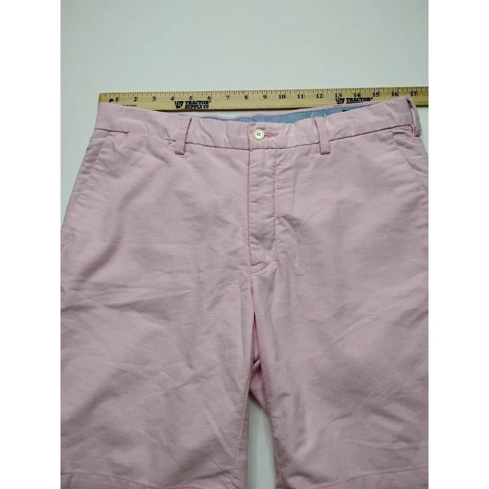 Polo Ralph Lauren Pink Oxford Chino Shorts Size Mens 32 inseam 10in